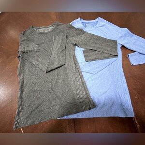 FIGS Salta Seamless Longsleeve Underscrub Shirts, 2 pairs, Size S, EUC like new